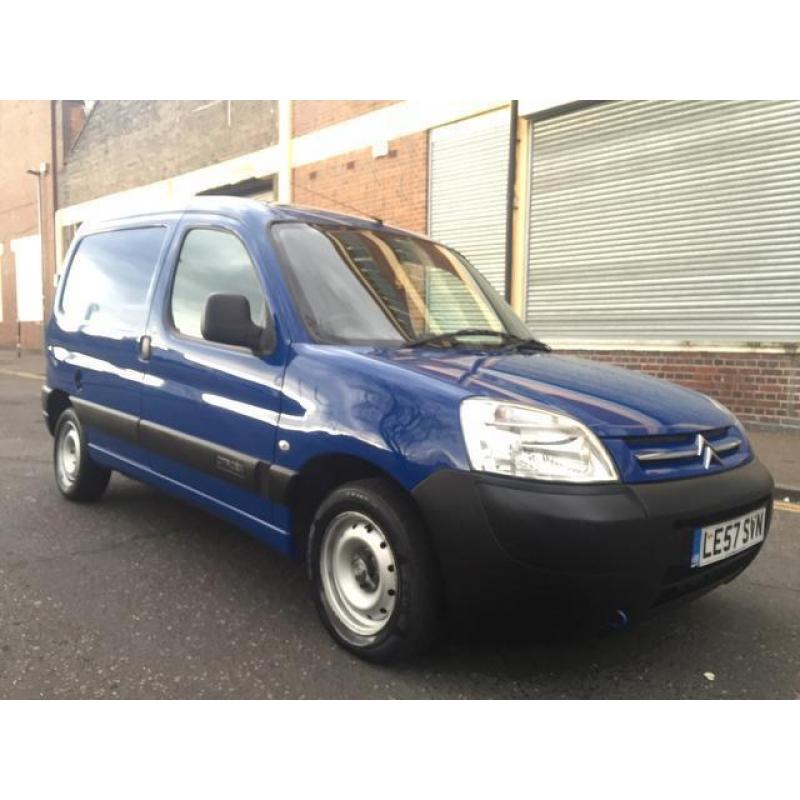 Citroen Berlingo 2008 1.6HDi 600TD X Panel Van NO VAT, SMALL VAN FOR WORK, BARGAIN