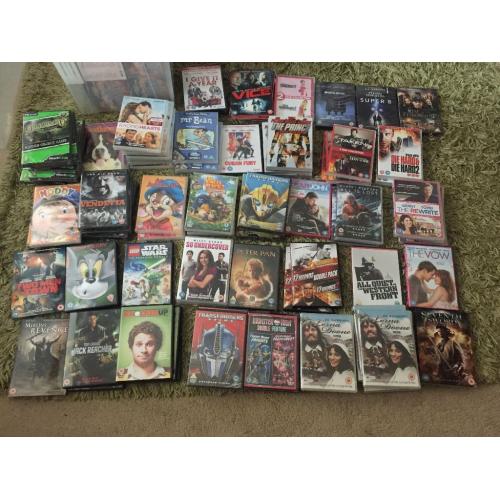 JOBLOT OF 89 BRAND NEW DVD'S