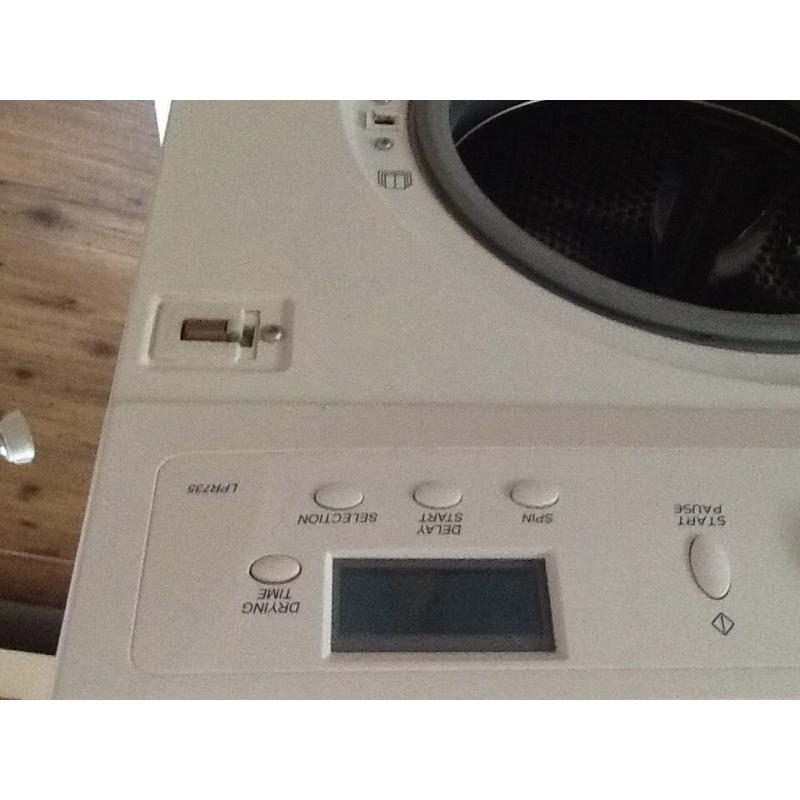 Integrated washer dryer