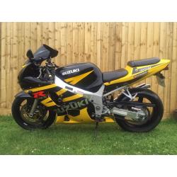 Suzuki gsxr 600cc k3 12 months mot swaps