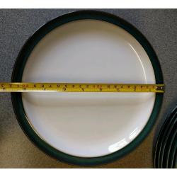 Denby Greenwich; dinner plates, side plate & bowls