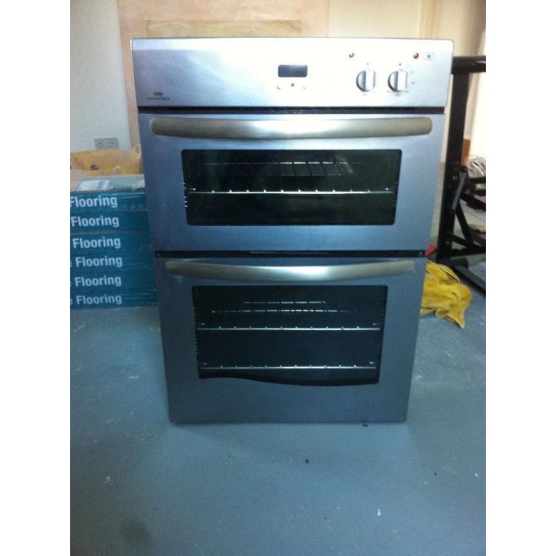 New World Double Oven. Electric. Built In