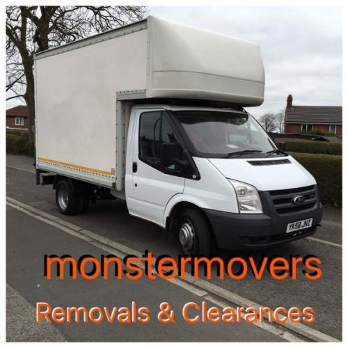 MonsterMovers Man&Van Removals Clearances Tipruns Waste removal, Repossessions Gardening Luton Skip