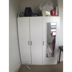 White wardrobe