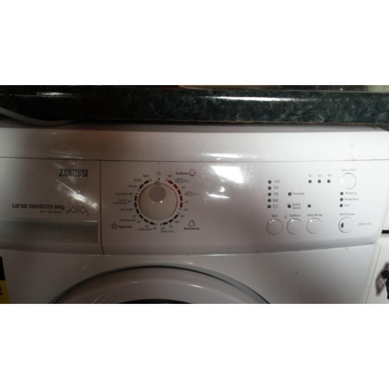 Good condition zanussi washing machine