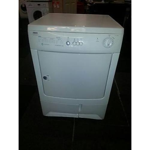 white zanussi 6kg condensor tumble dryer