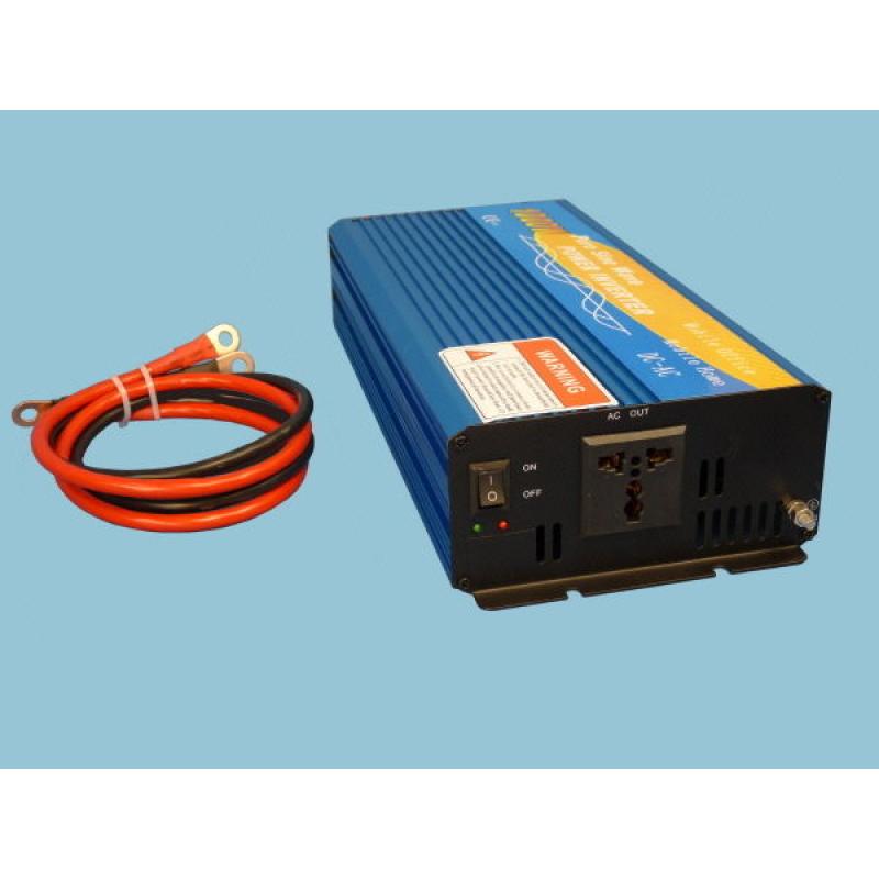 Power Inverter, Pure Sine, 1000w, 2000w surge power