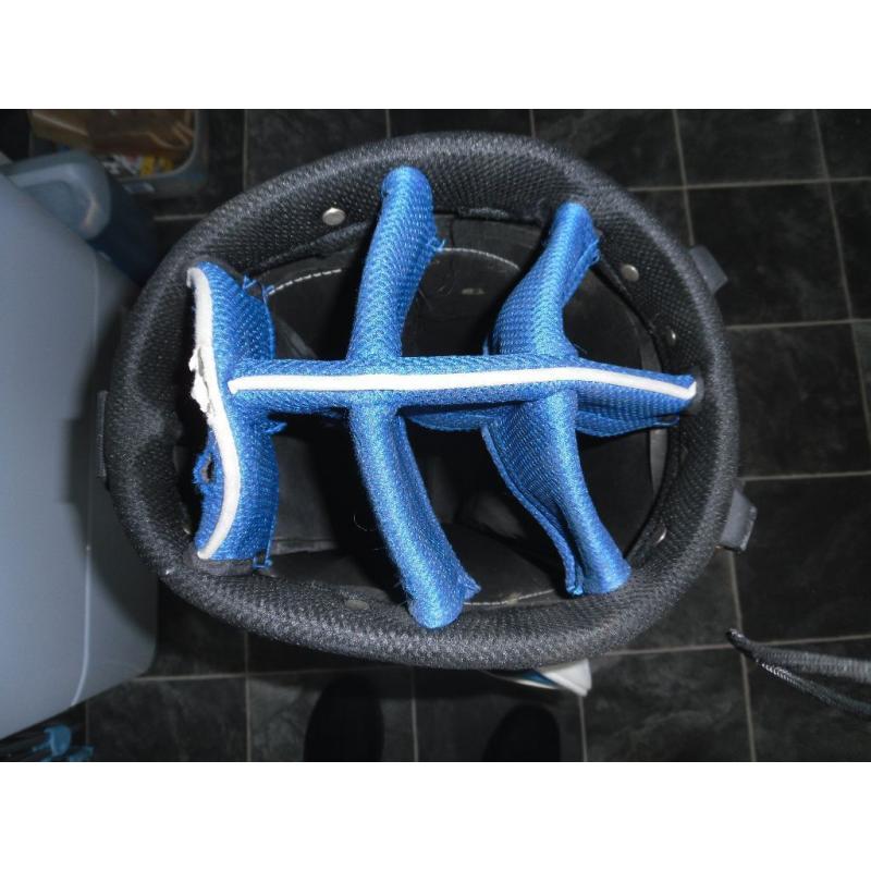 Blue - White - Black Fazer Lightweight Carry Golf Bag