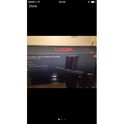 Logik Bluetooth wireless Soundbar
