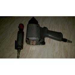 Sealey 3/8 air ratchet Britool 1/2 air impact wrench