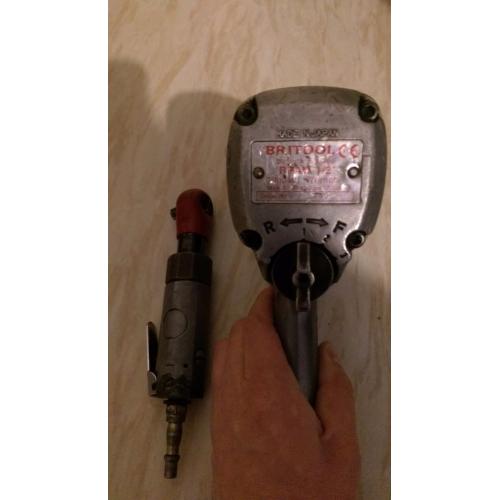 Sealey 3/8 air ratchet Britool 1/2 air impact wrench