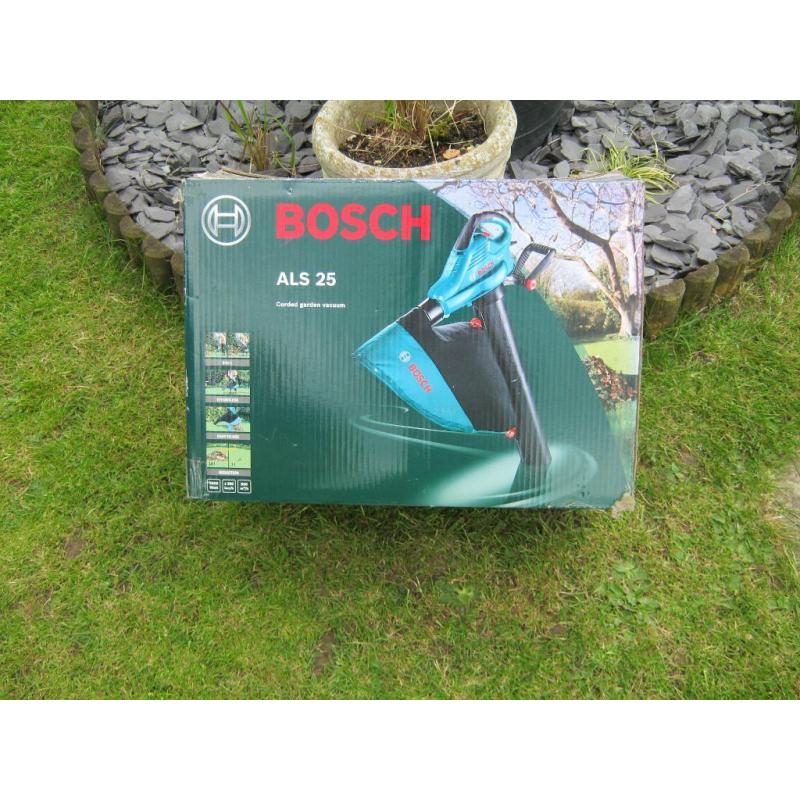 Bosch Leaf Vac/Blower ALS25 HARDLY USED