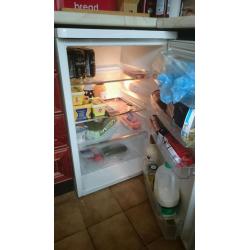 ZANUSSI under counter fridge and freezer