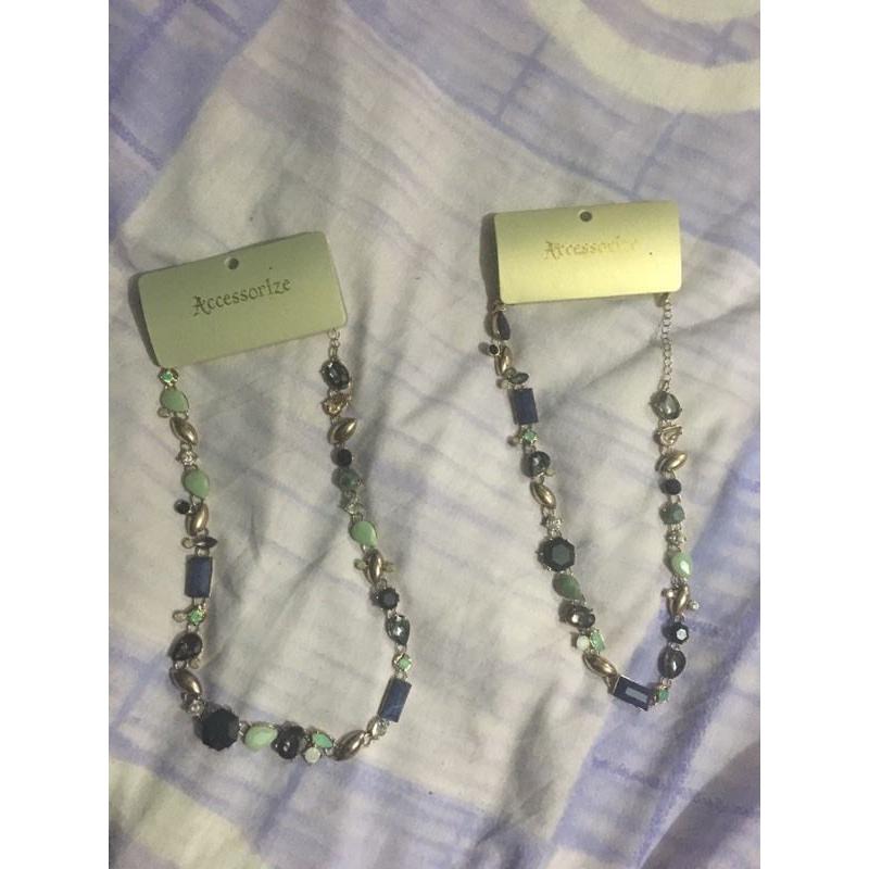 Necklaces.
