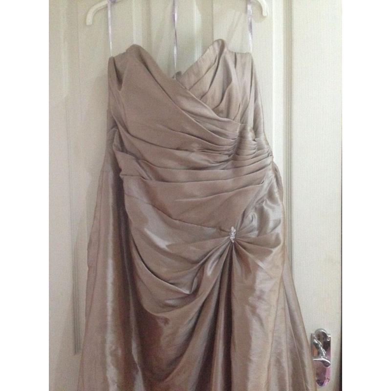 D'Azage adult bridesmaid dress