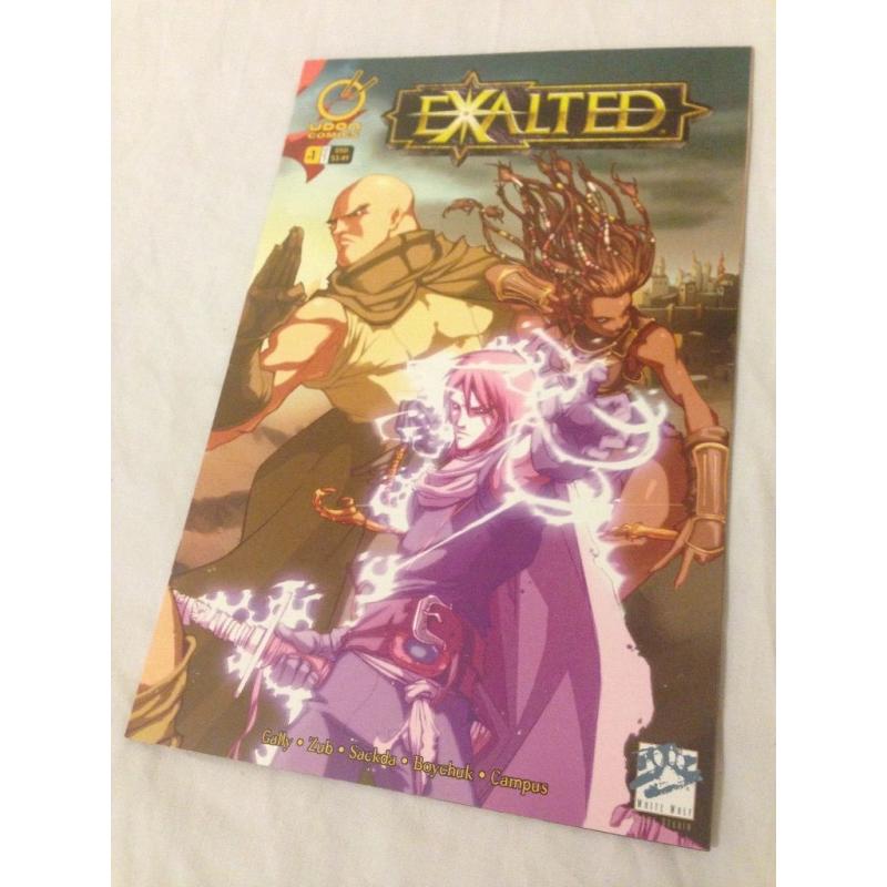 EXALTED 2005 #1-3 COMICS ALL FIRST PRINTING