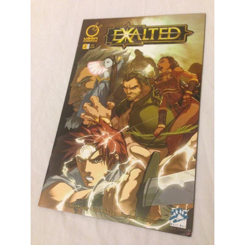 EXALTED 2005 #1-3 COMICS ALL FIRST PRINTING