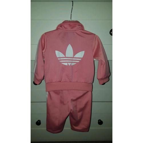 adidas tracksuit and t-shirt