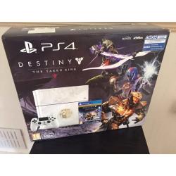 Brand new White Ps4, Destiny Taken King Edition