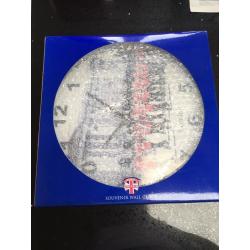 British Souvenir wall clock and 3D magnets