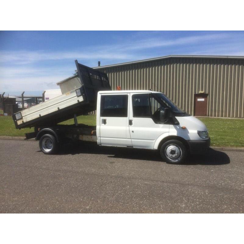 Ford Transit 2.4TDI ( 90PS ) Crewcab Tipper PICK UP