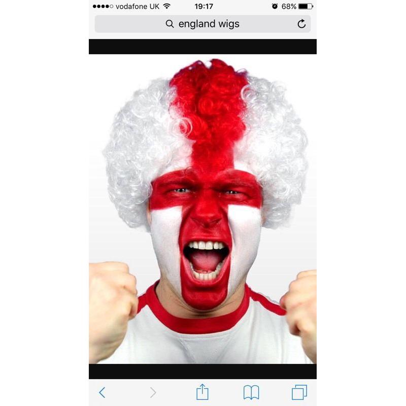 BRAND NEW ENGLAND WIGS