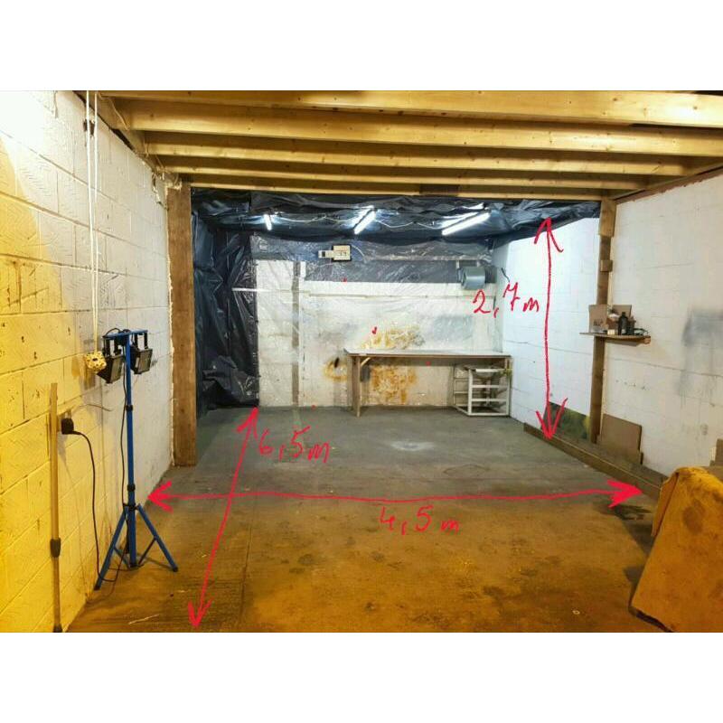 Garage, workshop, unit, bay in a big shared unit