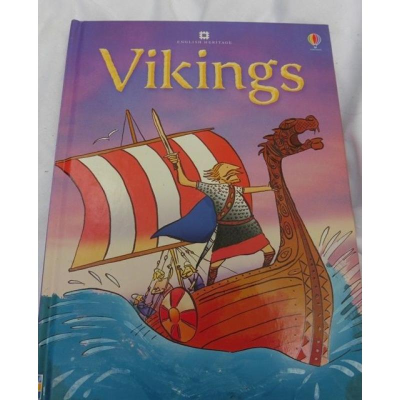 new UBORNE childs hardback VIKINGS book 4-8 years can send english hertiage