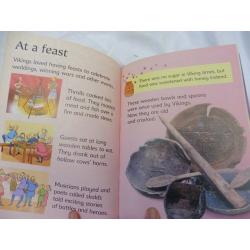 new UBORNE childs hardback VIKINGS book 4-8 years can send english hertiage