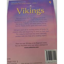 new UBORNE childs hardback VIKINGS book 4-8 years can send english hertiage