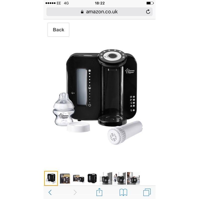 Tommee tippee perfect prep machine