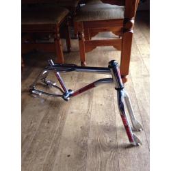 Old school 1984 Aero Reflex frame and forks