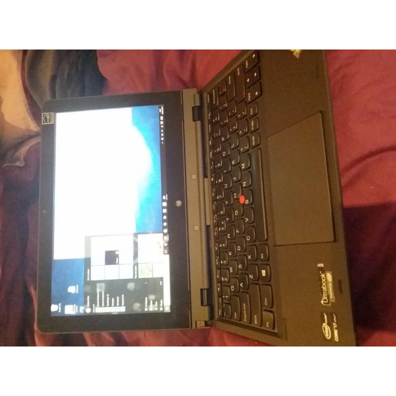 Lenovo ThinkPad Helix i7-3667U(3.2GHz), 8GB RAM, 180GB SSD Win 10 Pro