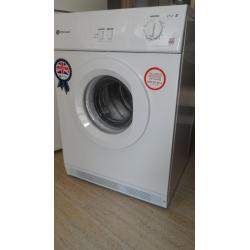 unused brand new large load tumble dryer with built in pull out venting kit