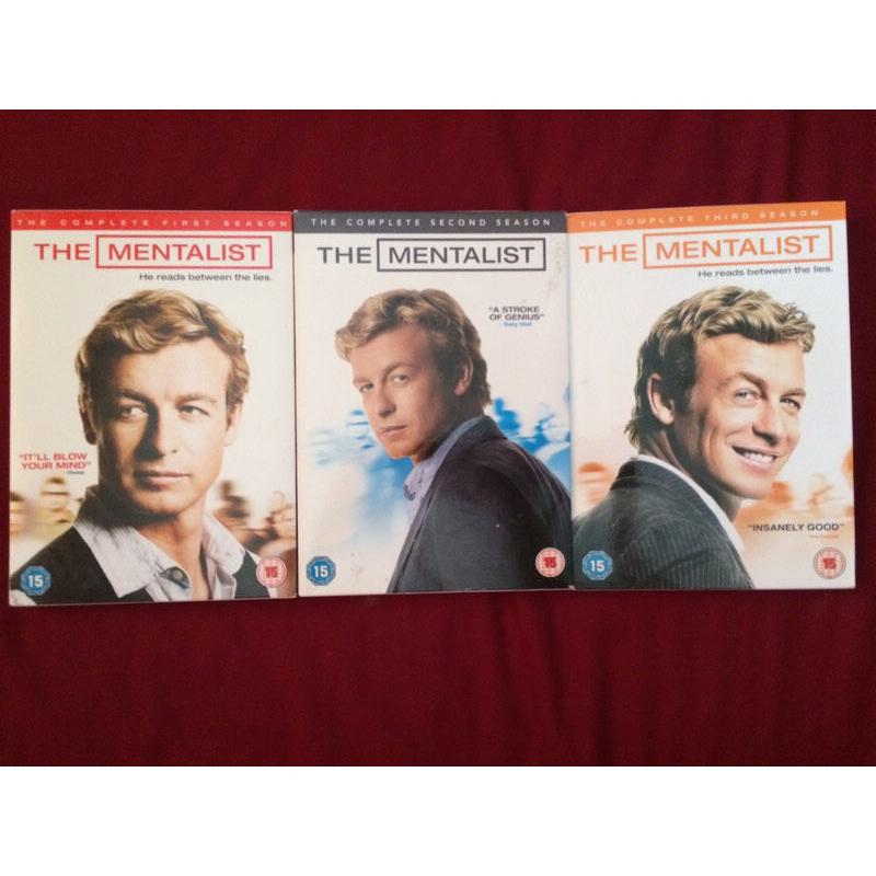 The Mentalist seasons 1-3