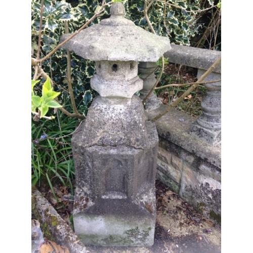 Japanese garden pagoda