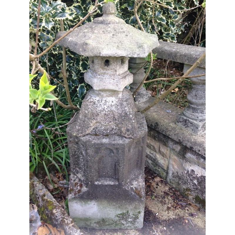 Japanese garden pagoda