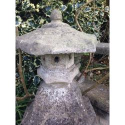 Japanese garden pagoda