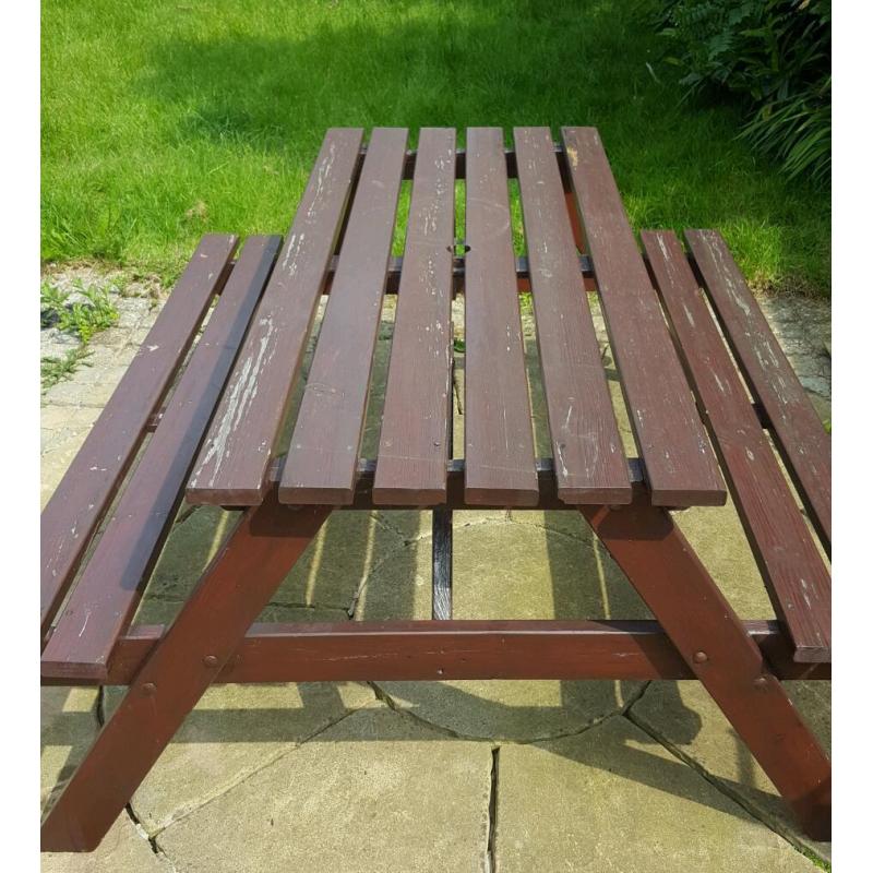 Garden bench/chair/set/picnic table