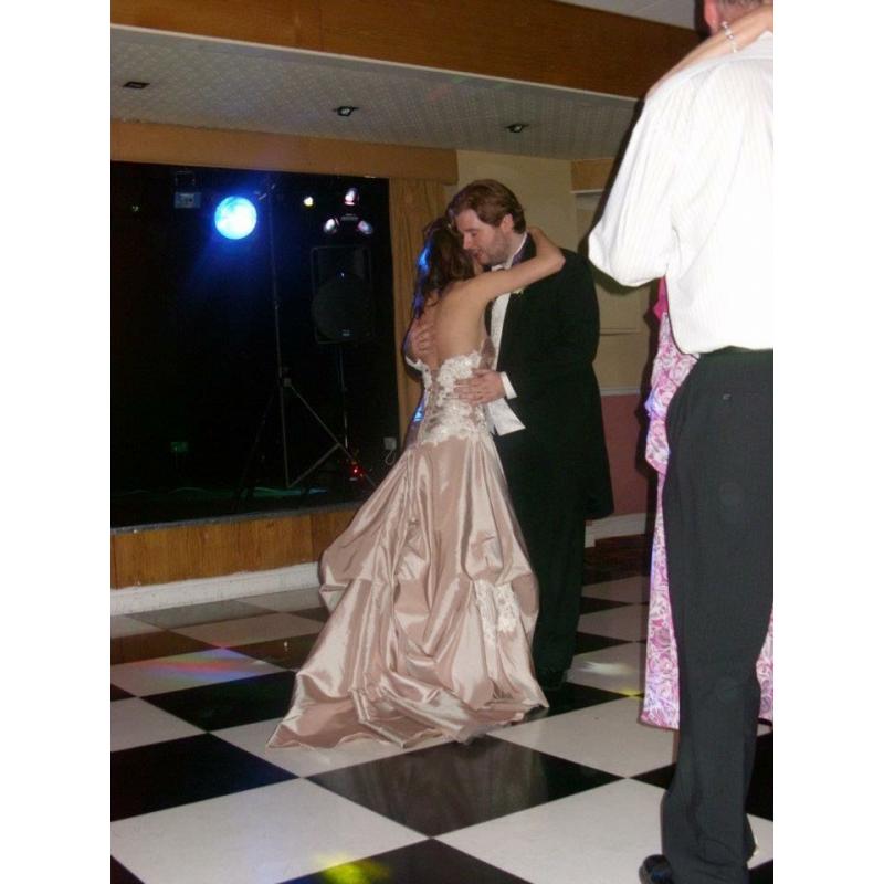 Wedding dress size 8.