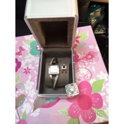 DKNY ladies stainless steel bracelet watch