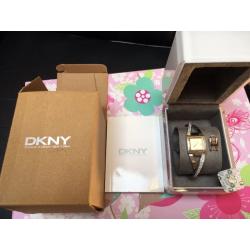 DKNY ladies stainless steel bracelet watch