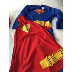 Superheroes Superman Costume inc Superhero Cape