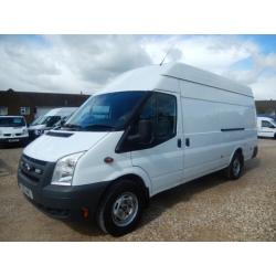 2011 61 FORD TRANSIT T350 EXTRA LWB HI TOP JUMBO 72628 MILES 6 SPEED DIESEL