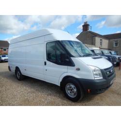 2011 61 FORD TRANSIT T350 EXTRA LWB HI TOP JUMBO 72628 MILES 6 SPEED DIESEL