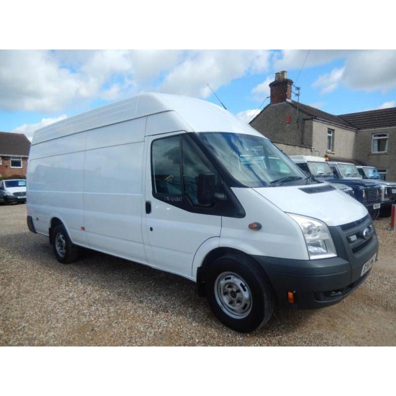 2011 61 FORD TRANSIT T350 EXTRA LWB HI TOP JUMBO 72628 MILES 6 SPEED DIESEL