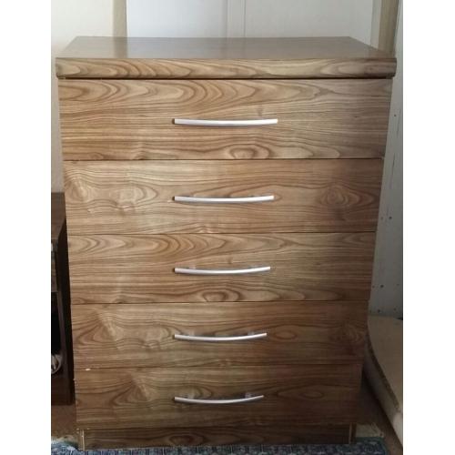 5 drawer chest of drawers