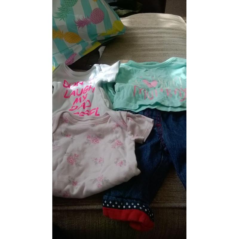 baby girls clothes bundle