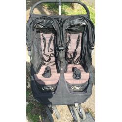 Baby Jogger City Mini Double In Black