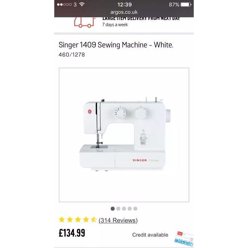 Singer 1409 Sewing Machine